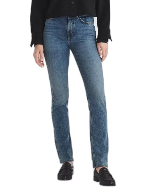 Wren High Rise Slim Straight Jean