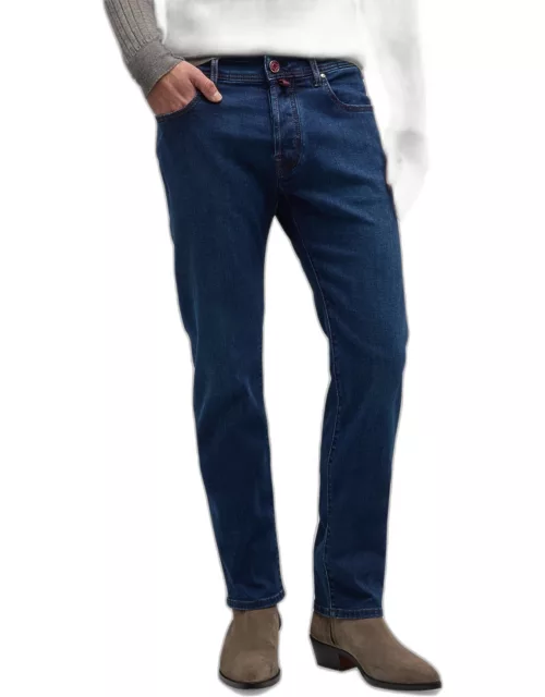 Men's Medium-Wash Slim Stretch Jean