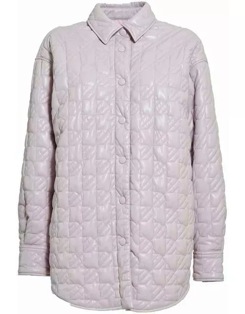 MSGM Quilted Buttoned Jacket