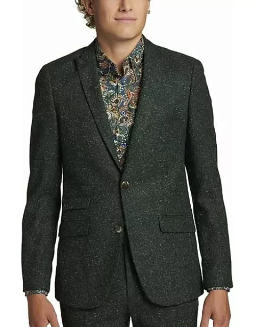 Paisley & Amp; Gray Big & Tall Men's Paisley & Gray Slim Fit Suit Separates Jacket Forest Speckle