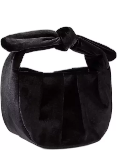 Loft Velvet Knot Handle Bag