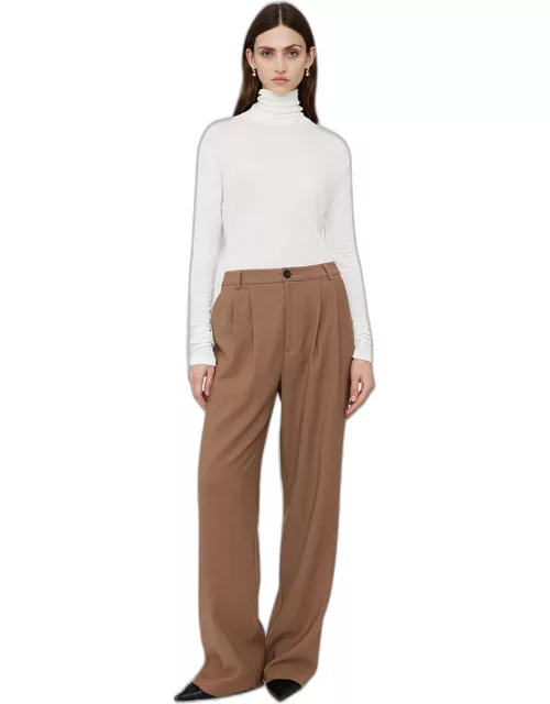 ANINE BING Carrie Pant in Camel Twil