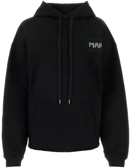Marni Black Cotton Sweatshirt