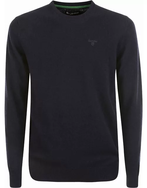 Barbour Logo Embroidered Crewneck Sweater