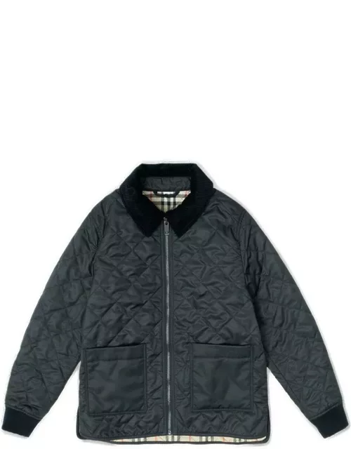 Burberry Quilted Zipped Jacket