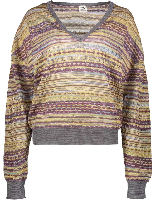 M Missoni Sweater With V-neck