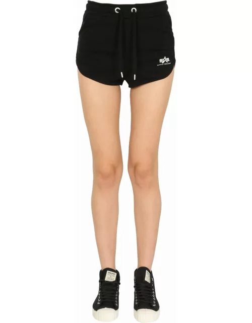 Alpha Industries Shorts With Logo