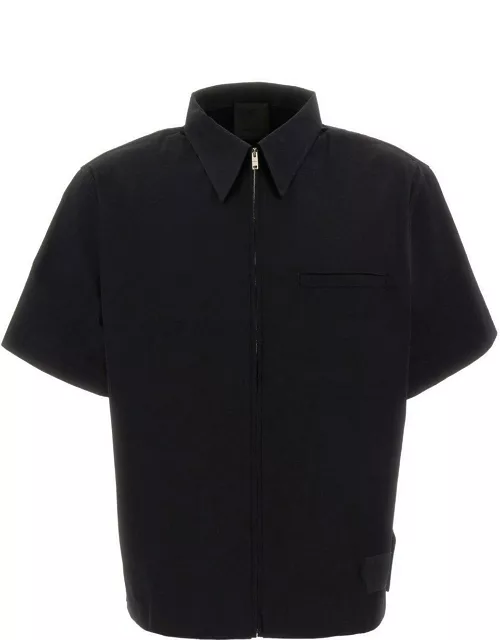 Givenchy Zipped Short-sleeved Shirt
