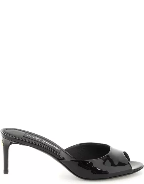 Dolce & Gabbana Patent Leather Mule