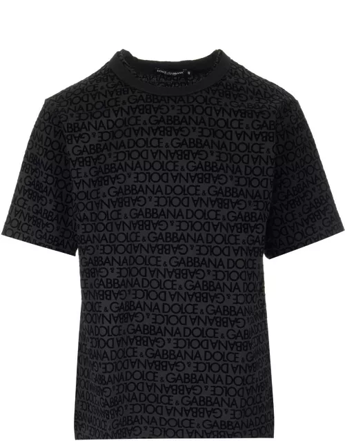 Dolce & Gabbana All-over Monogram T-shirt