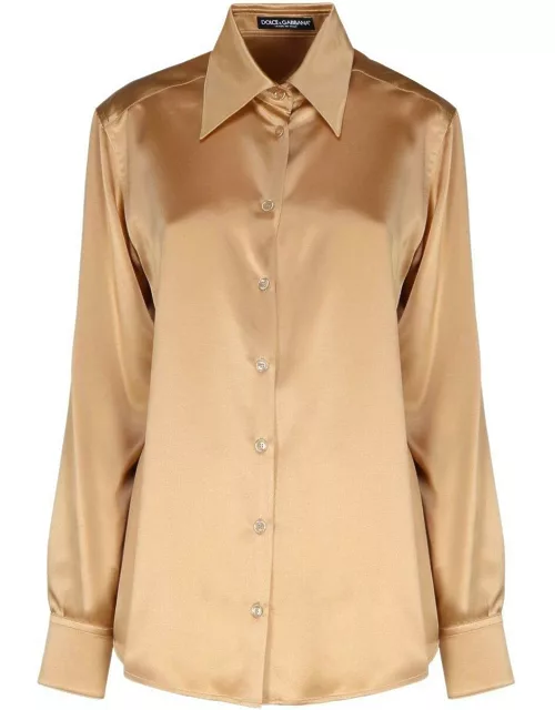Dolce & Gabbana Classic Shiny Shirt