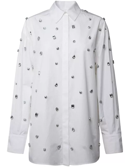 SportMax Nordica White Cotton Shirt