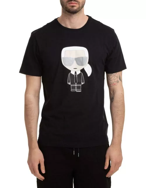 Karl Lagerfeld Karl Printed Crewneck T-shirt