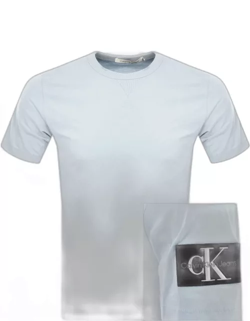 Calvin Klein Jeans Logo T Shirt Blue