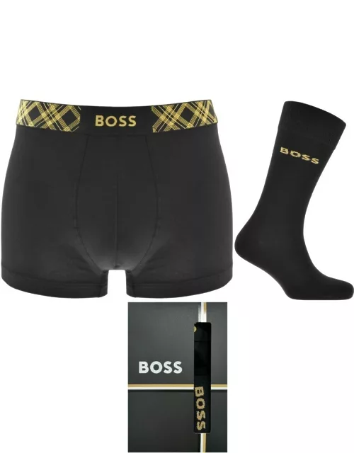 BOSS Underwear Trunks And Socks Set Black