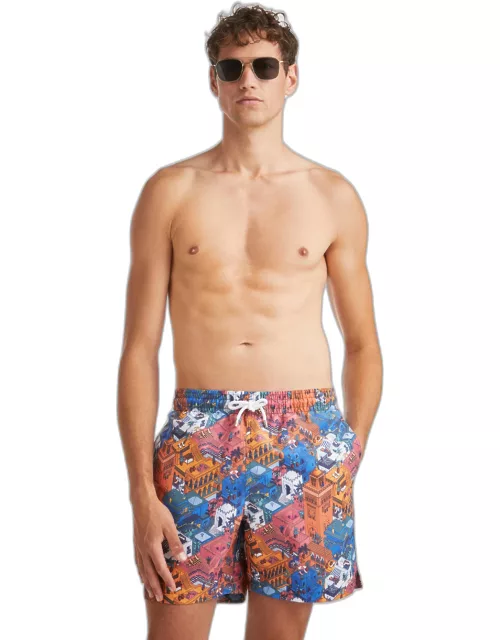 Derek Rose Men's Swim Shorts Maui 60 Multi