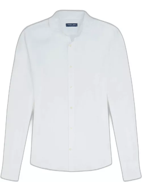Antonio Linen Shirt White