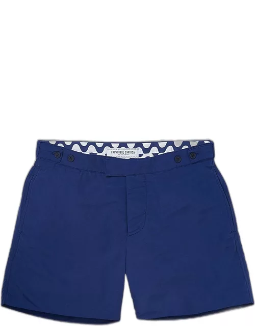 Tailored Swim Shorts Navy-Blue
