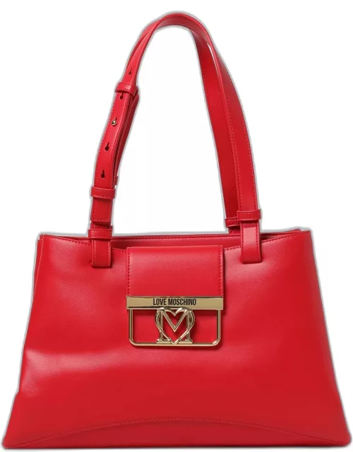 Shoulder Bag LOVE MOSCHINO Woman colour Red