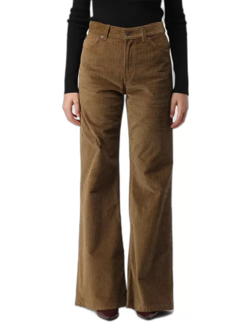 Trousers DONDUP Woman colour Rope