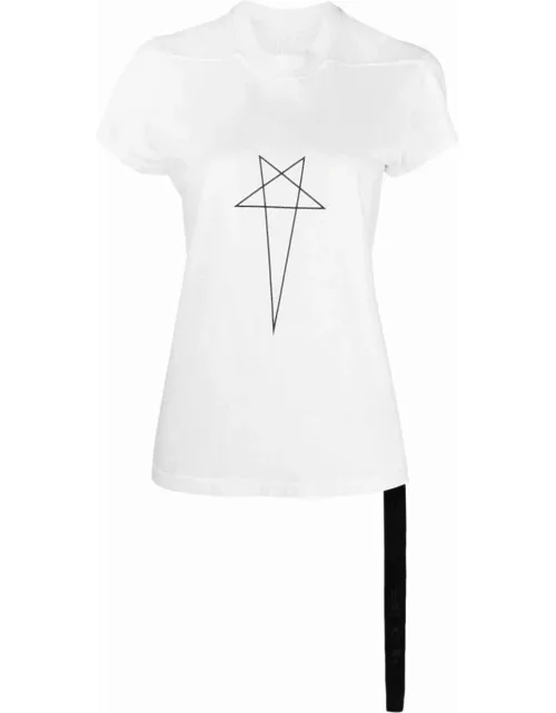 Star-logo crew-neck T-shirt