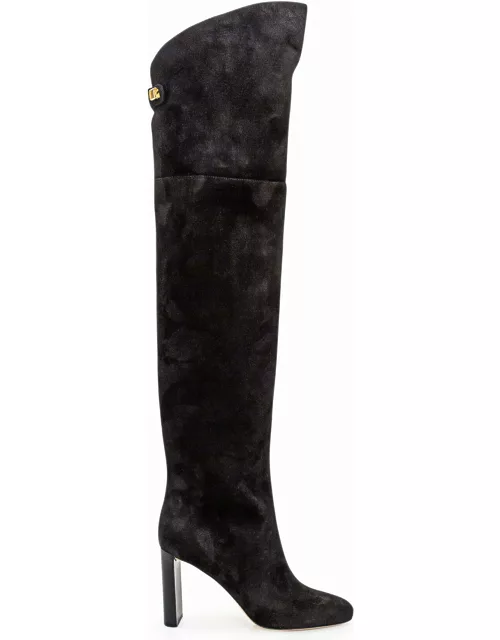 Maison Skorpios Marylin Suede Leather Boot