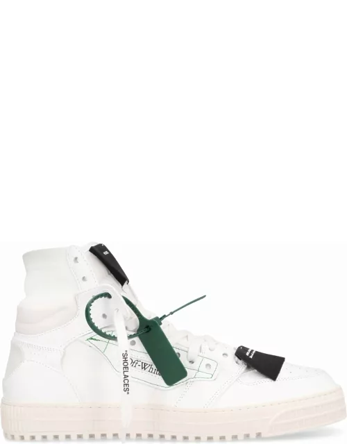 Off-White 3.0 Off-court Leather High-top Sneaker