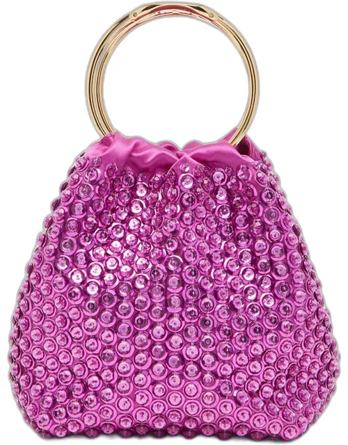 Carry Secrets Small Crystal Top-Handle Bag