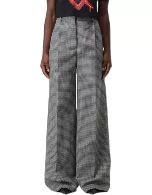Trousers MSGM Woman colour Grey