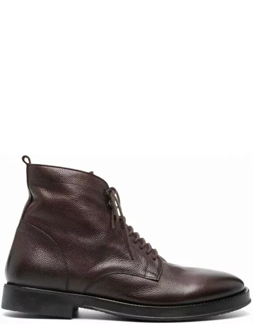 Gabriel pebbled-leather boot