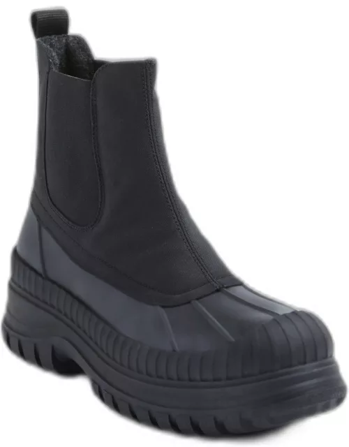 Black Outdoor Chelsea Boot
