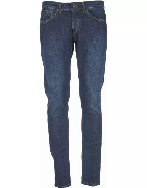Slim Mid-rise Jeans By Dondup