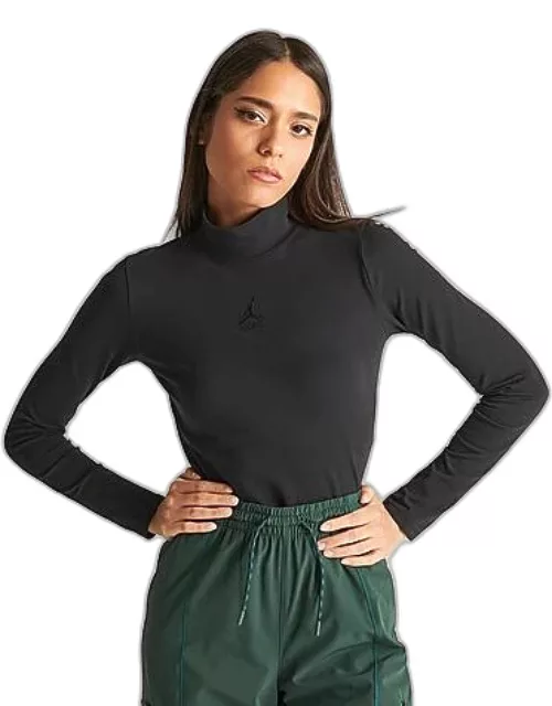 Women's Jordan Long-Sleeve Mock Neck T-Shirt