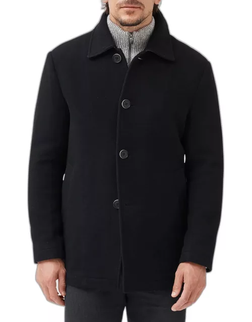 Men's Berkley Single-Breasted Overcoat