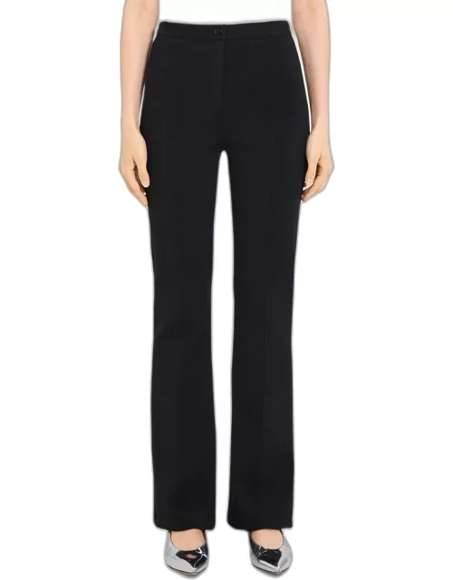 Compact Crepe Flare Pant