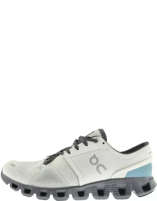 On Running Cloud X 3 Trainers Grey