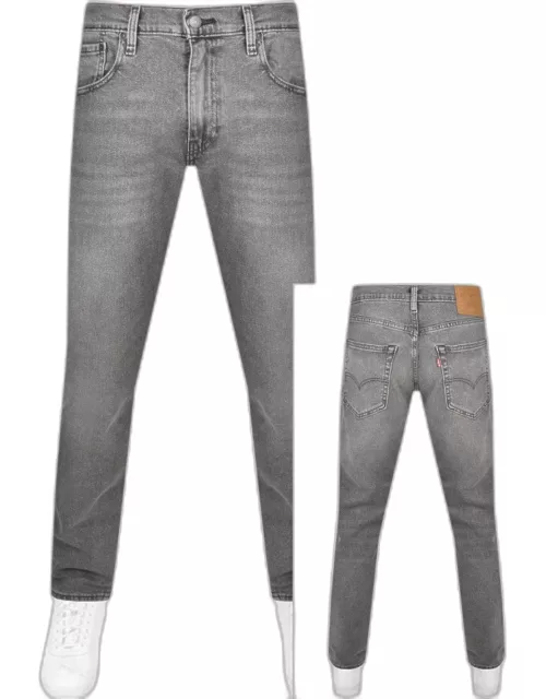 Levis 502 Tapered Jeans Mid Wash Grey