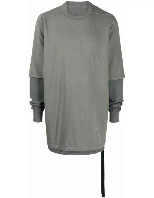Double-sleeve organic cotton sweatshirt