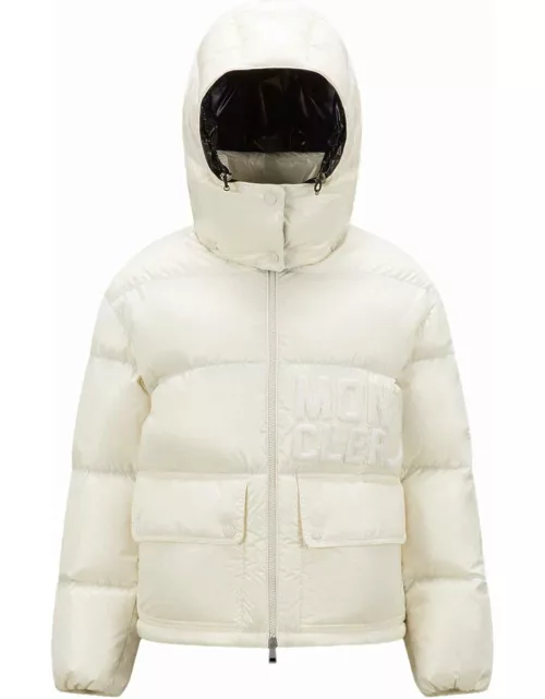 Abbaye white short down jacket