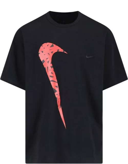 Comme des Garcons BLACK 'Nike' Print T-Shirt
