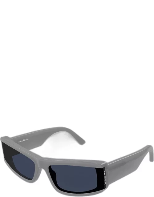 Men's BB0301SM Acetate Rectangle Sunglasse