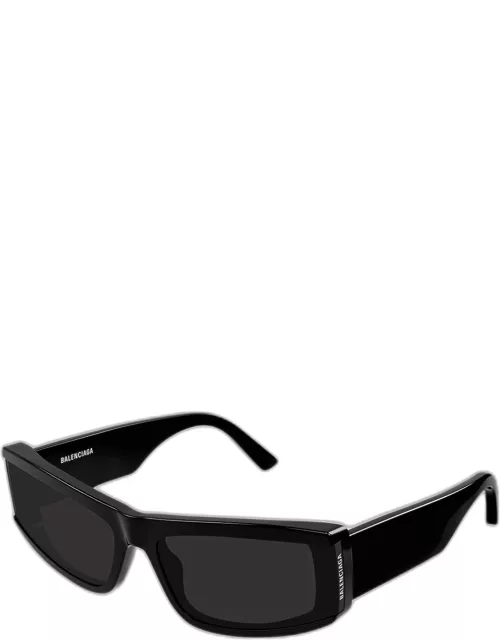 Men's BB0301SM Acetate Rectangle Sunglasse