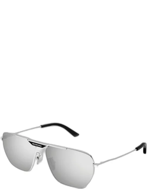 Men's BB0298SM Metal Aviator Sunglasse
