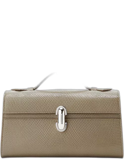 The Symmetry Pouchette Lizzard Top-Handle Bag