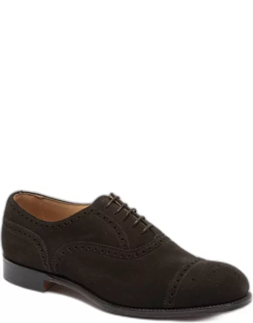 Cheaney Bitter Chololate Suede Shoe