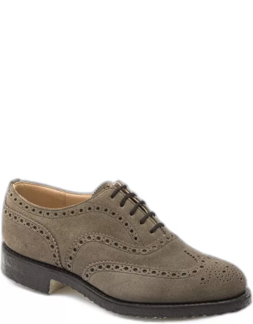 Church's Fairfield 81 Mud Castoro Suede Oxford Shoe (fitting F)