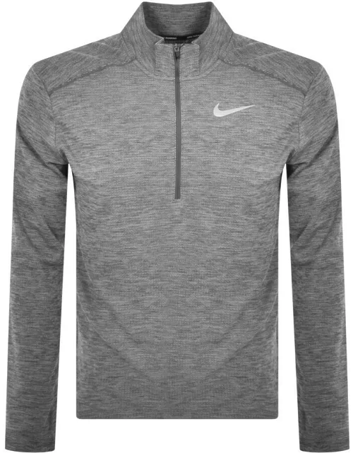Nike Training Pacer Half Zip Sweatshirt Grey