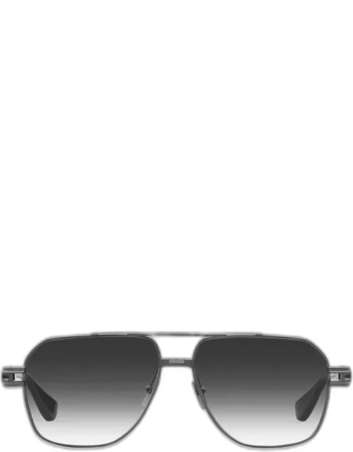 Men's Kudru Titanium Aviator Sunglasse
