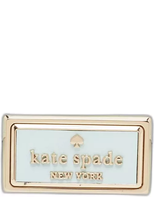 Kate Spade Light Blue Leather Reegan Trifold Wallet
