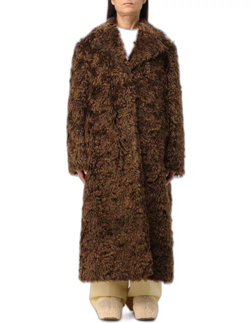 Fur Coats JIL SANDER Woman color Haze